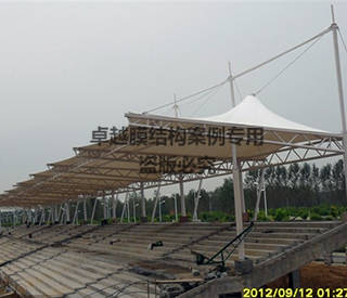 鄭州市中牟縣劉集鎮中原文化藝術學院看臺膜結構