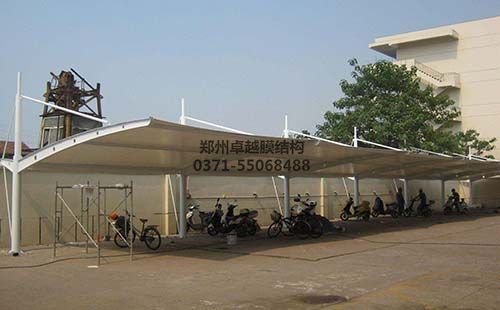 洛陽欒川龍宇鉬業膜結構車棚