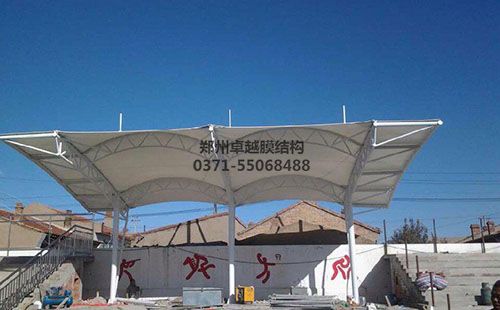 河北能源職業技術學院膜結構看臺