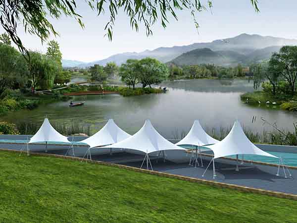 臺(tái)州景觀<font color='red'>張拉膜結(jié)構(gòu)</font>遮陽(yáng)棚【生產(chǎn)廠家】