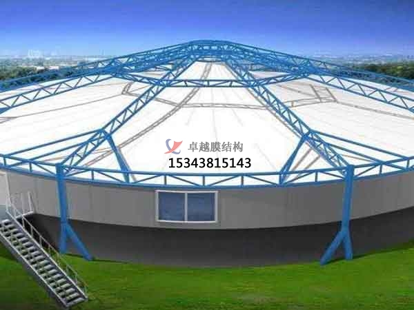 浮體式<font color='red'>污水池膜結構</font>的推出