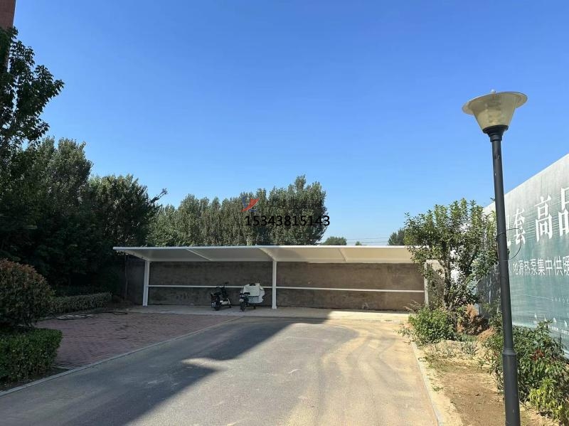 新鄉市御景瓏城小區膜結構停車棚 