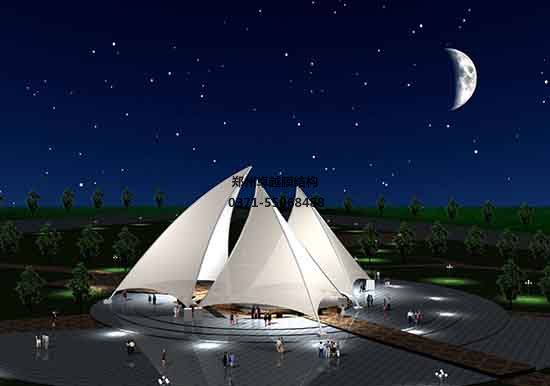 朔州地下入口膜結構/膜結構頂棚/地下出入口膜結構罩棚【質量保證】