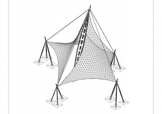 天門張拉膜景觀/看臺遮陽棚專業廠家【質量保證】